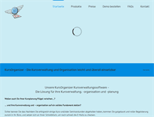 Tablet Screenshot of kursorganizer.de
